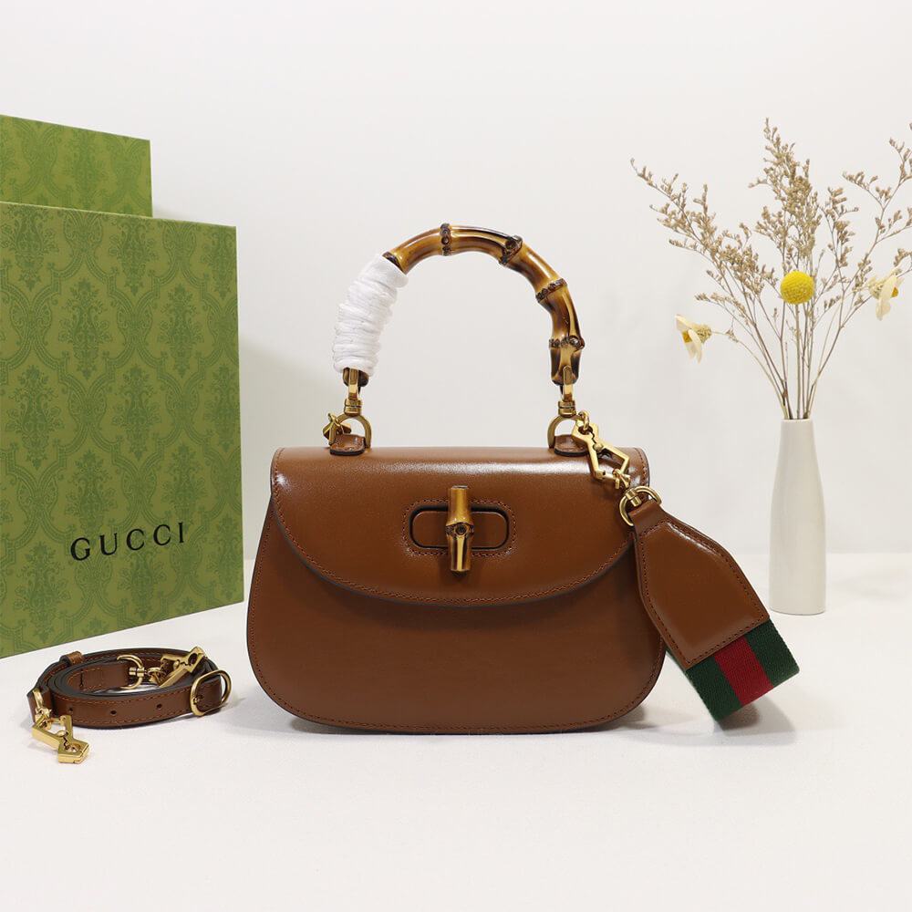 Gvc*1 Bamboo 1947 medium top handle bag(TAX-FREE GRADE)