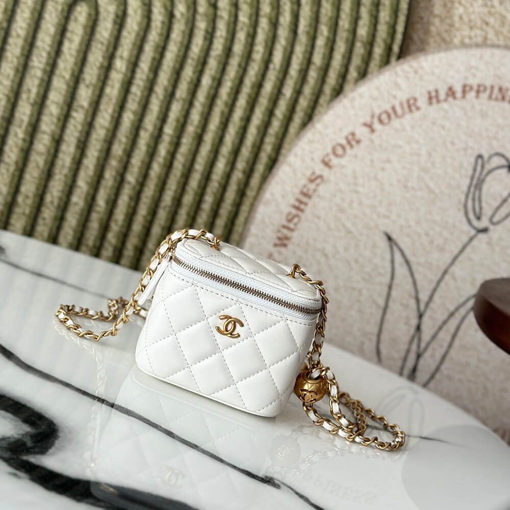 Ch**el Small Vanity Case(HIGH-END GRADE)