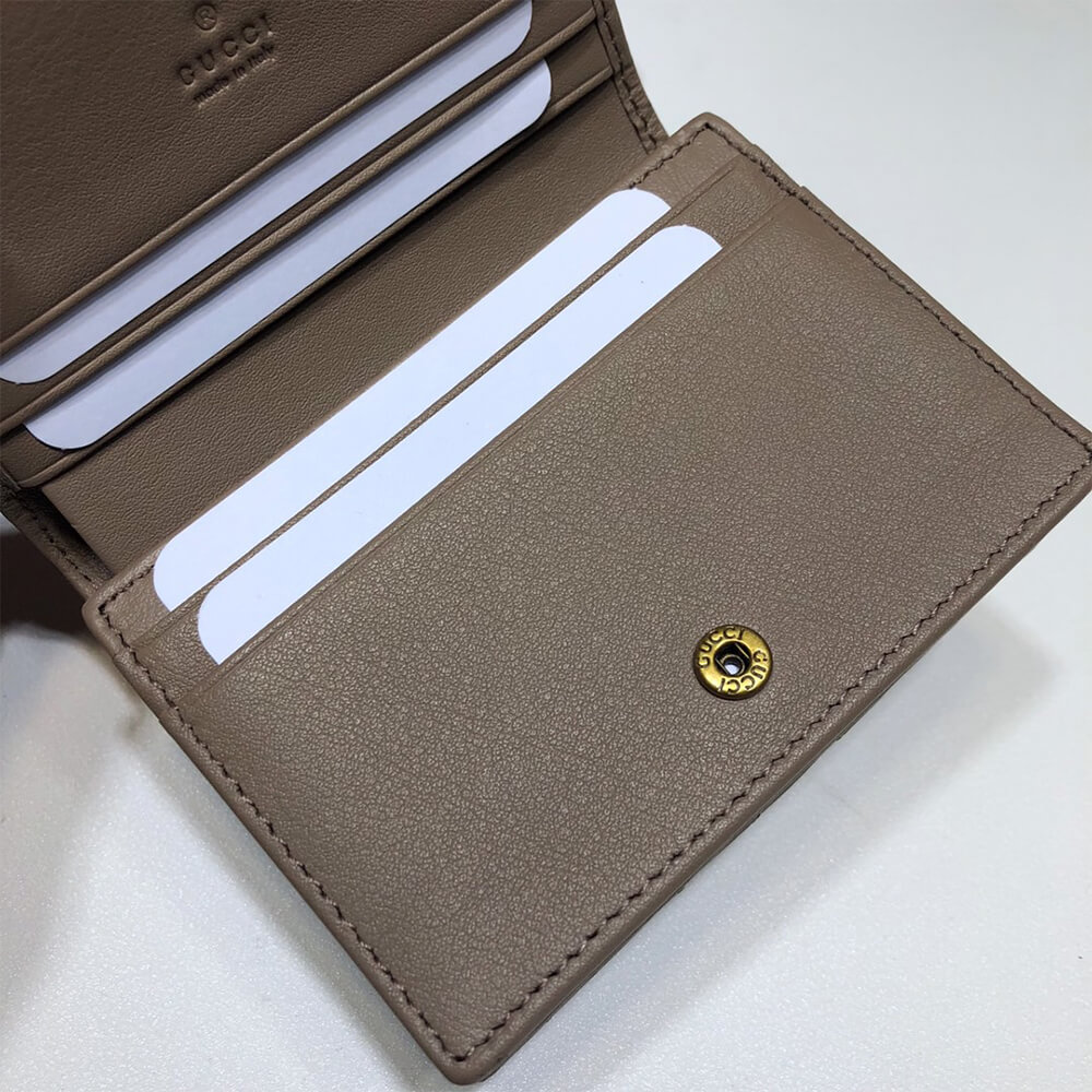 GG Marmont card case wallet