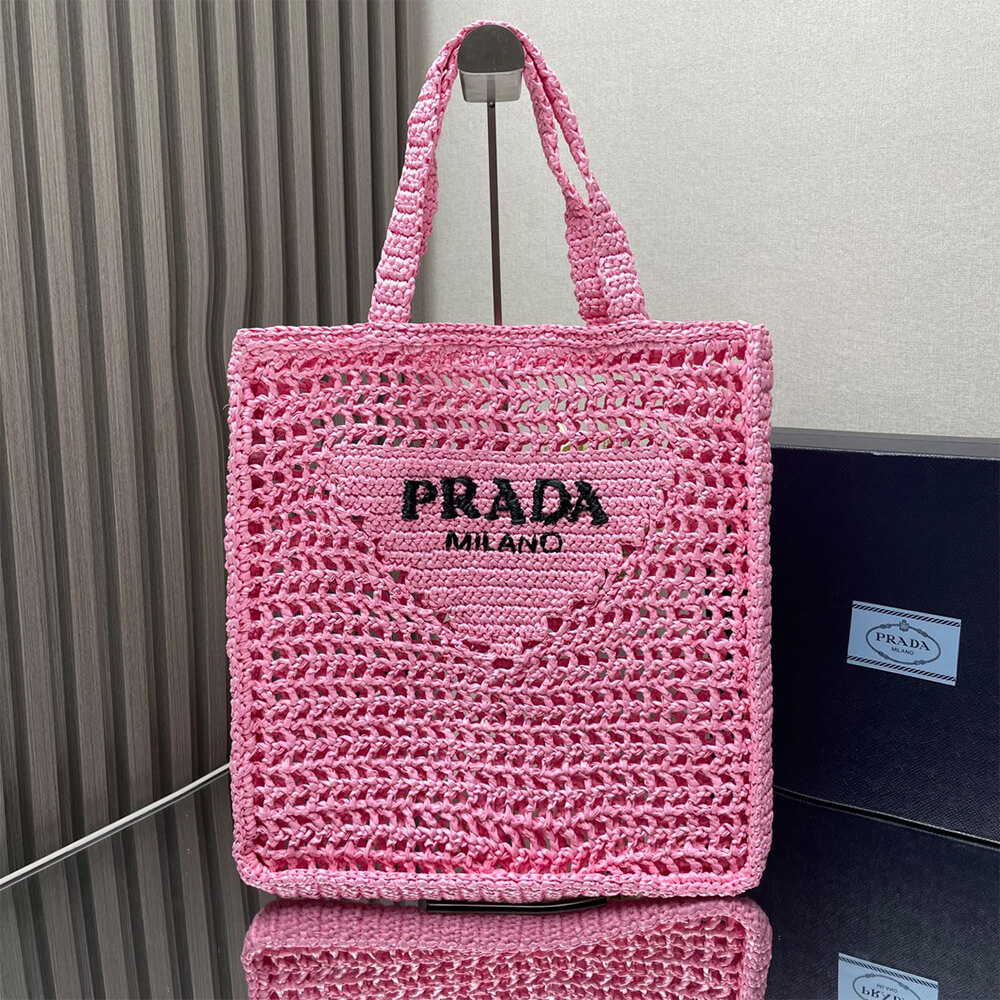 Pra*a Crochet tote bag(HIGH-END GRADE)
