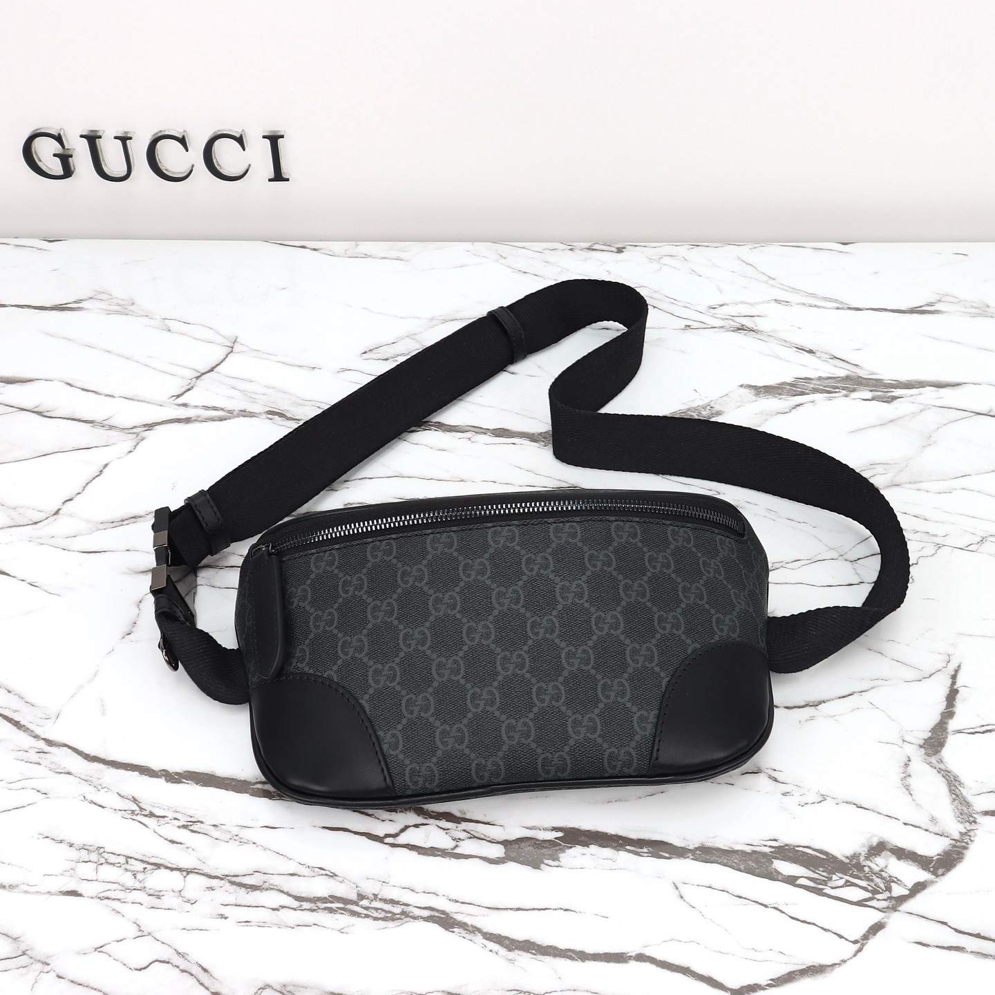 GG Emblem small belt bag(HIGH-END GRADE)